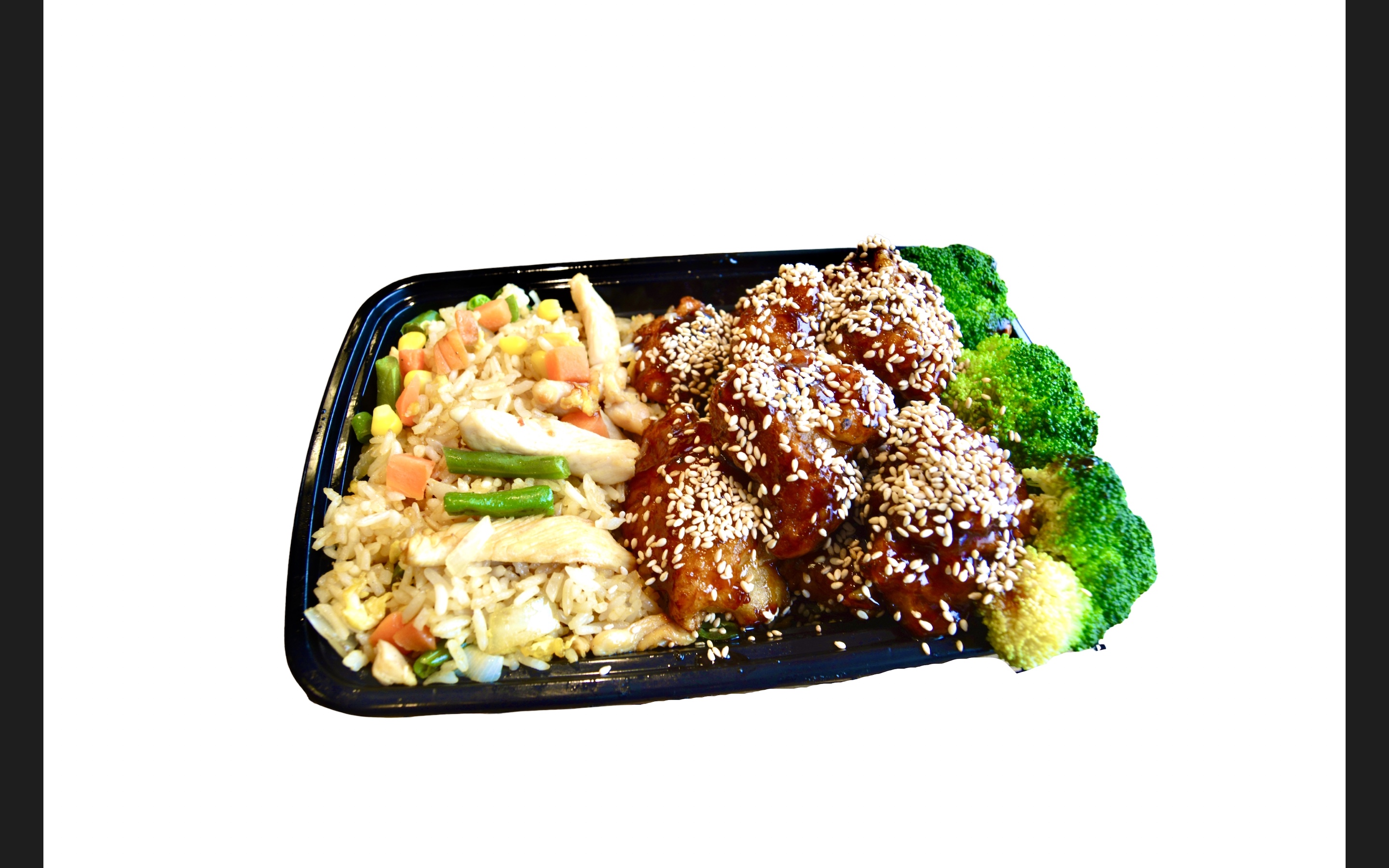 Order Sesame Chicken Combo food online from Halal China Kitchen Plus store, Jamaica on bringmethat.com