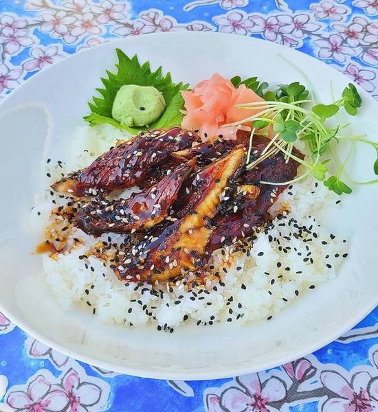 Order BBQ Eel Don food online from Bamboo Restaurant store, Southampton on bringmethat.com