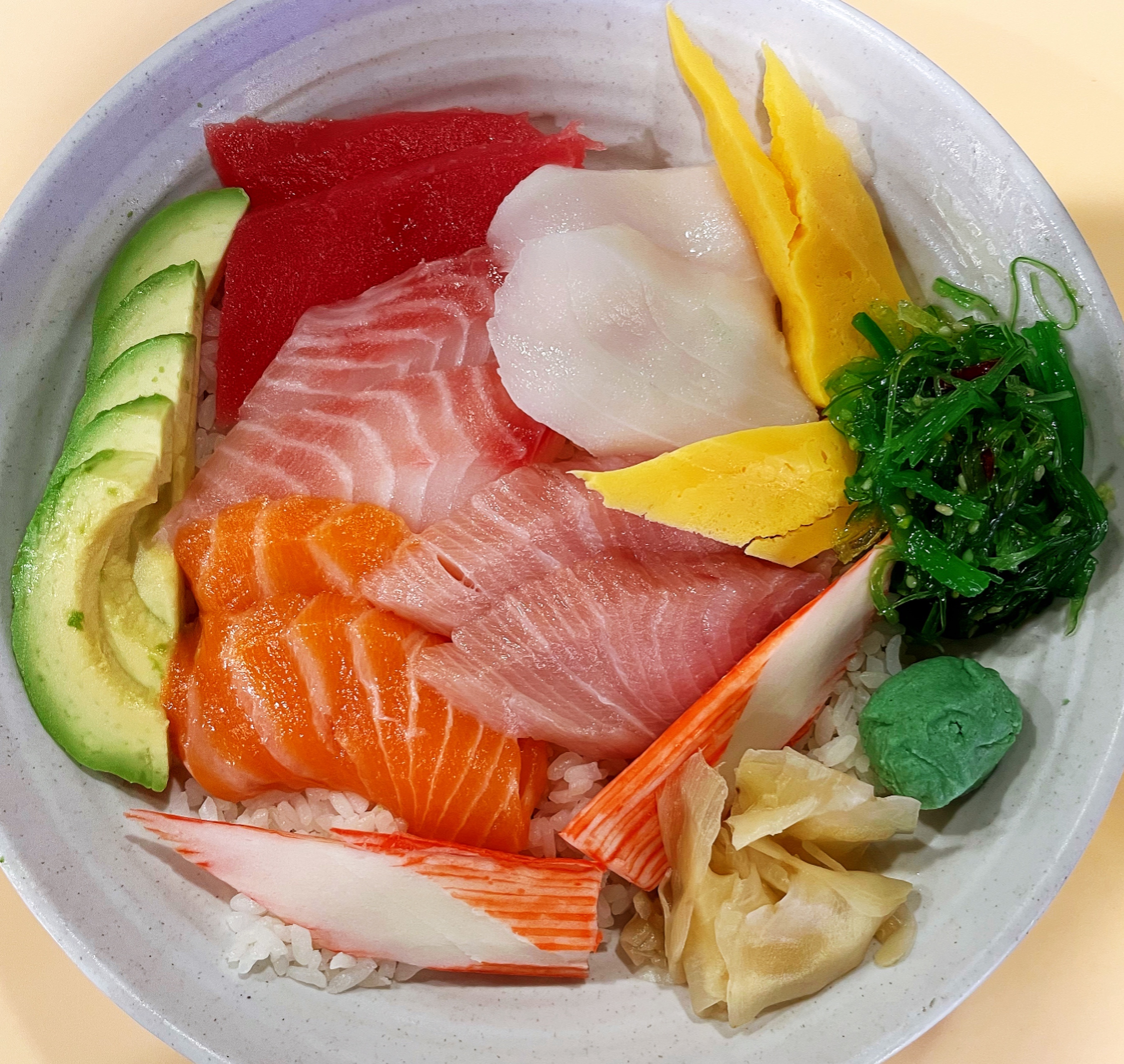 Order J352. Chirashi Don food online from Ings Palace store, Burbank on bringmethat.com