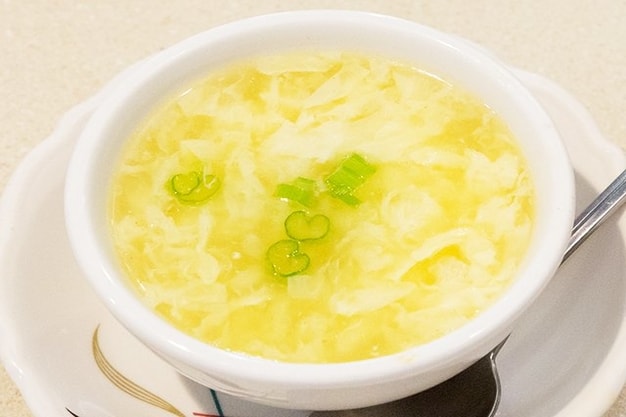 Order 12. Egg Flower Soup food online from Lotus Garden Restaurant store, Covina on bringmethat.com