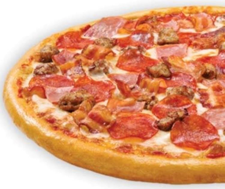 Order Meat Topper Pizza - Small (4 Slices) food online from Toppers Pizza store, Minneapolis on bringmethat.com