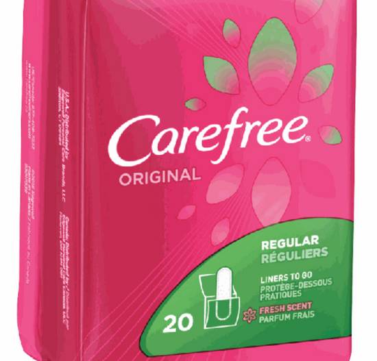 Order Carefree Pads - 20 Ct Liners to Go food online from IV Deli Mart store, Goleta on bringmethat.com