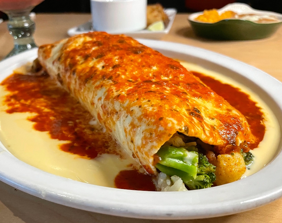 Order Drowned Burrito food online from Totopo Mexican Kitchen And Bar store, Pittsburgh on bringmethat.com