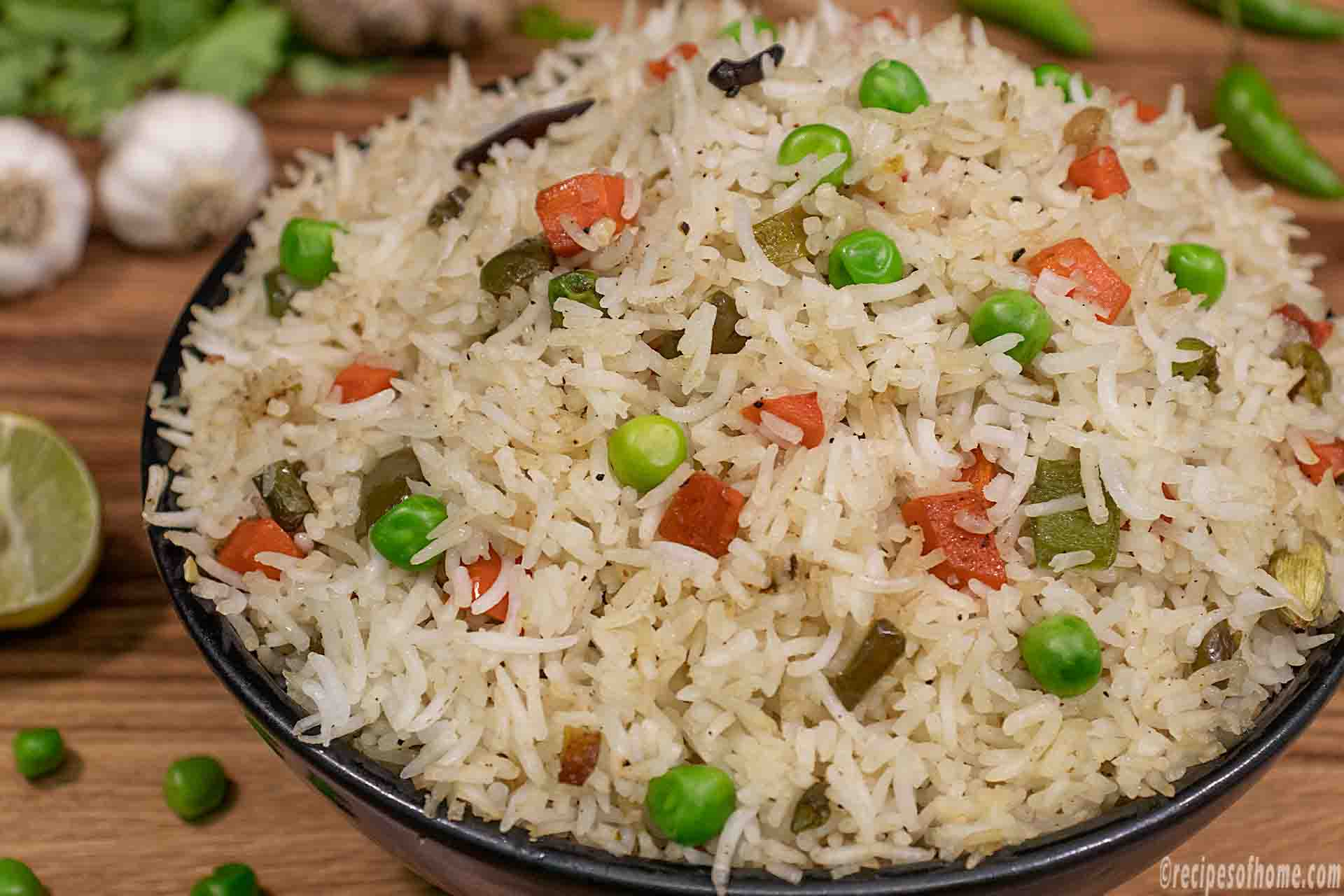 Order Veg Fried Rice food online from Baisakhi Dhaba store, Tempe on bringmethat.com