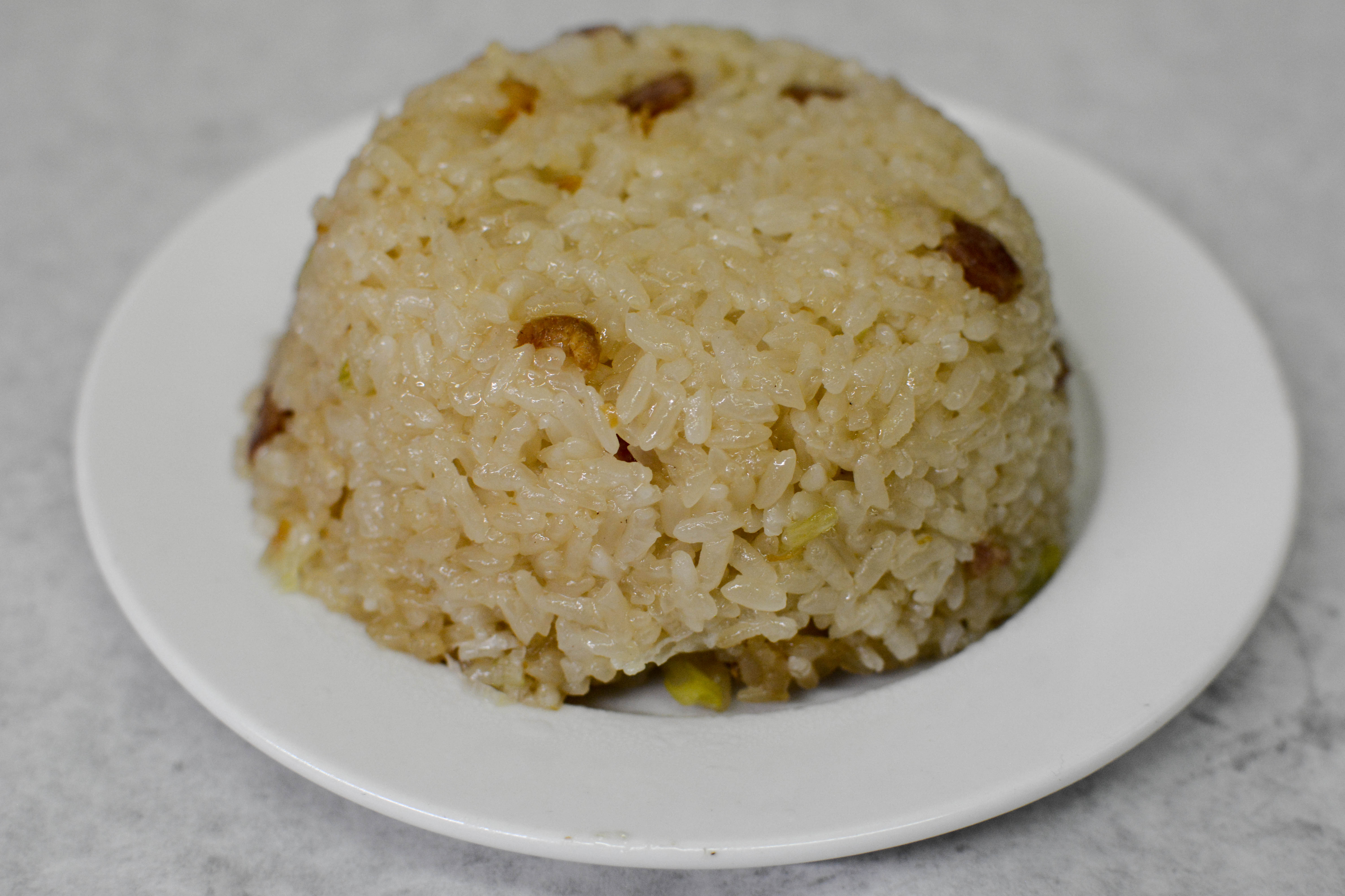 Order 45. Sweet Rice with Chinese Sausage 腊味饭 food online from Jade Palace store, Louisville on bringmethat.com