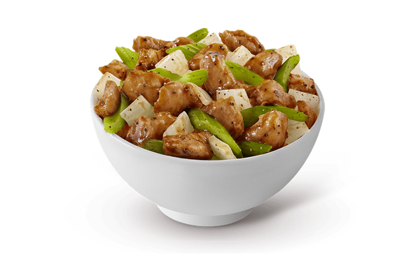 Order Black Pepper Chicken food online from Panda Express store, Albuquerque on bringmethat.com