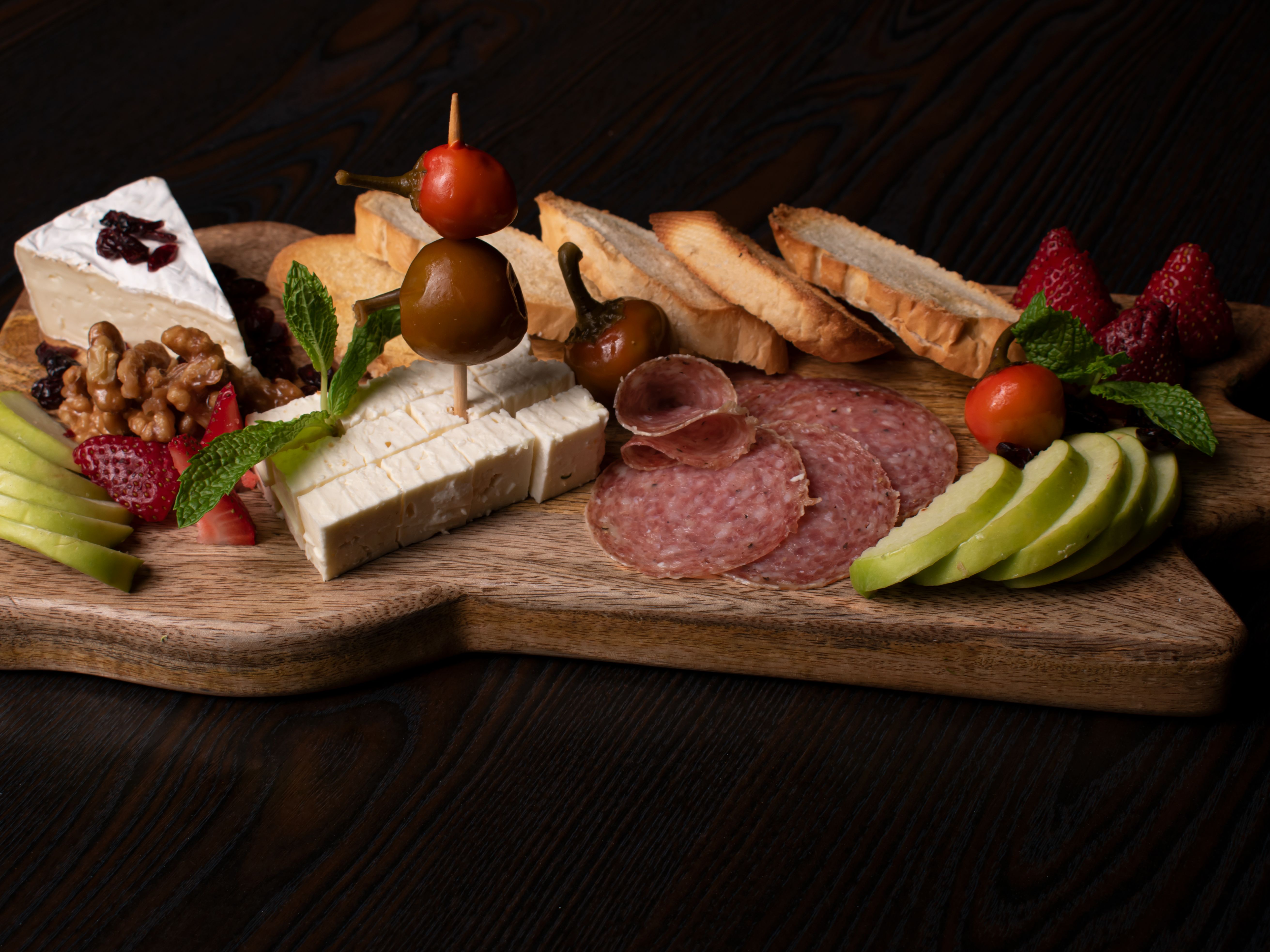 Order Cheese Platter food online from La Papillon store, Lancaster on bringmethat.com