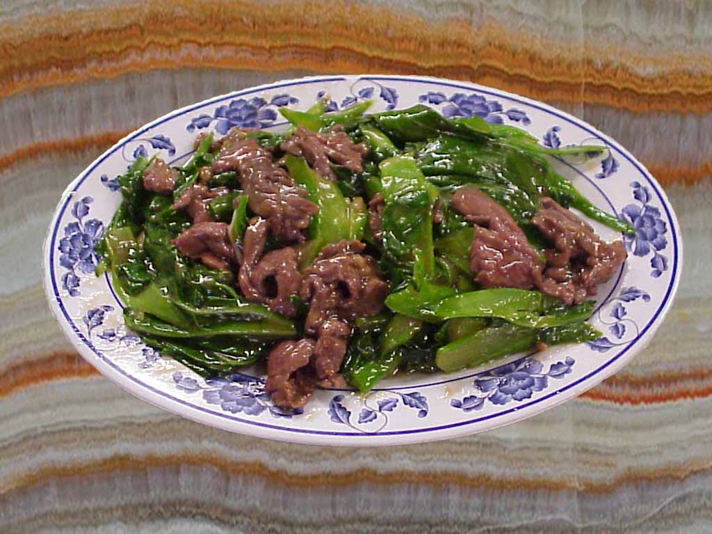 Order 511. Beef with Chinese Broccoli food online from San Sun store, San Francisco on bringmethat.com