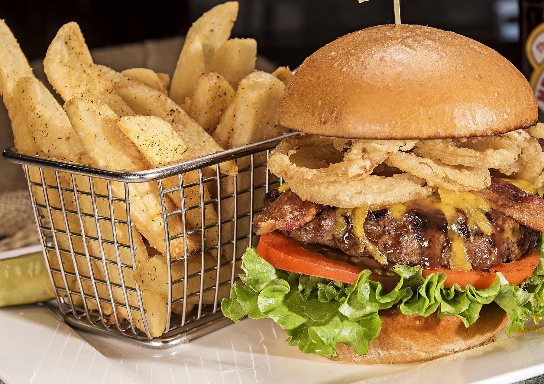 Order The Wrangler Burger food online from Cool Hand Luke store, Paso Robles on bringmethat.com