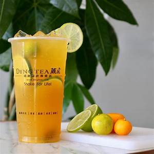 Order Kumquat Lemon Ice Tea food online from Ding Tea store, Fountain Valley on bringmethat.com