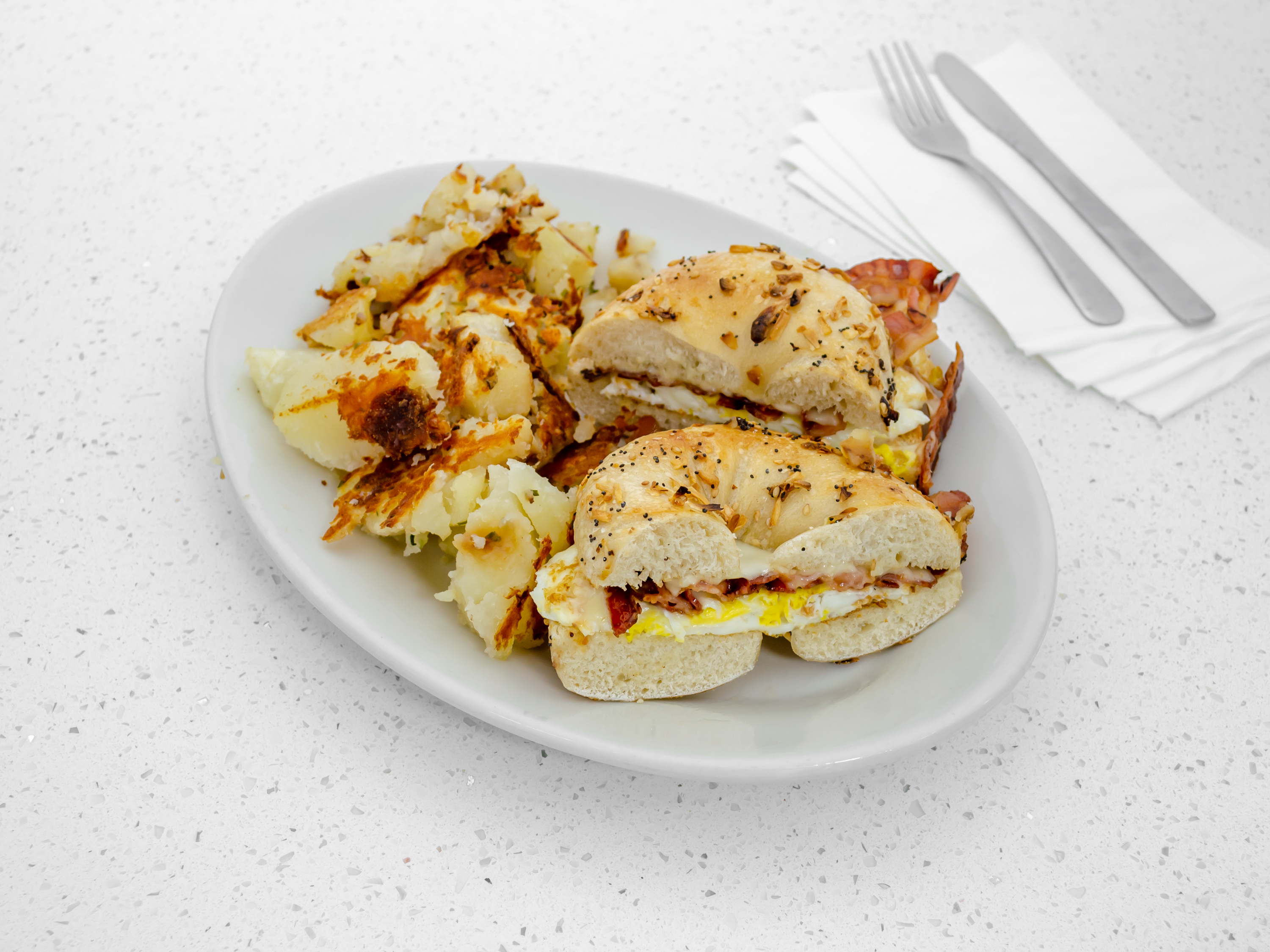 Order Breakfast Sandwich food online from Brittany Cafe store, Atlantic City on bringmethat.com
