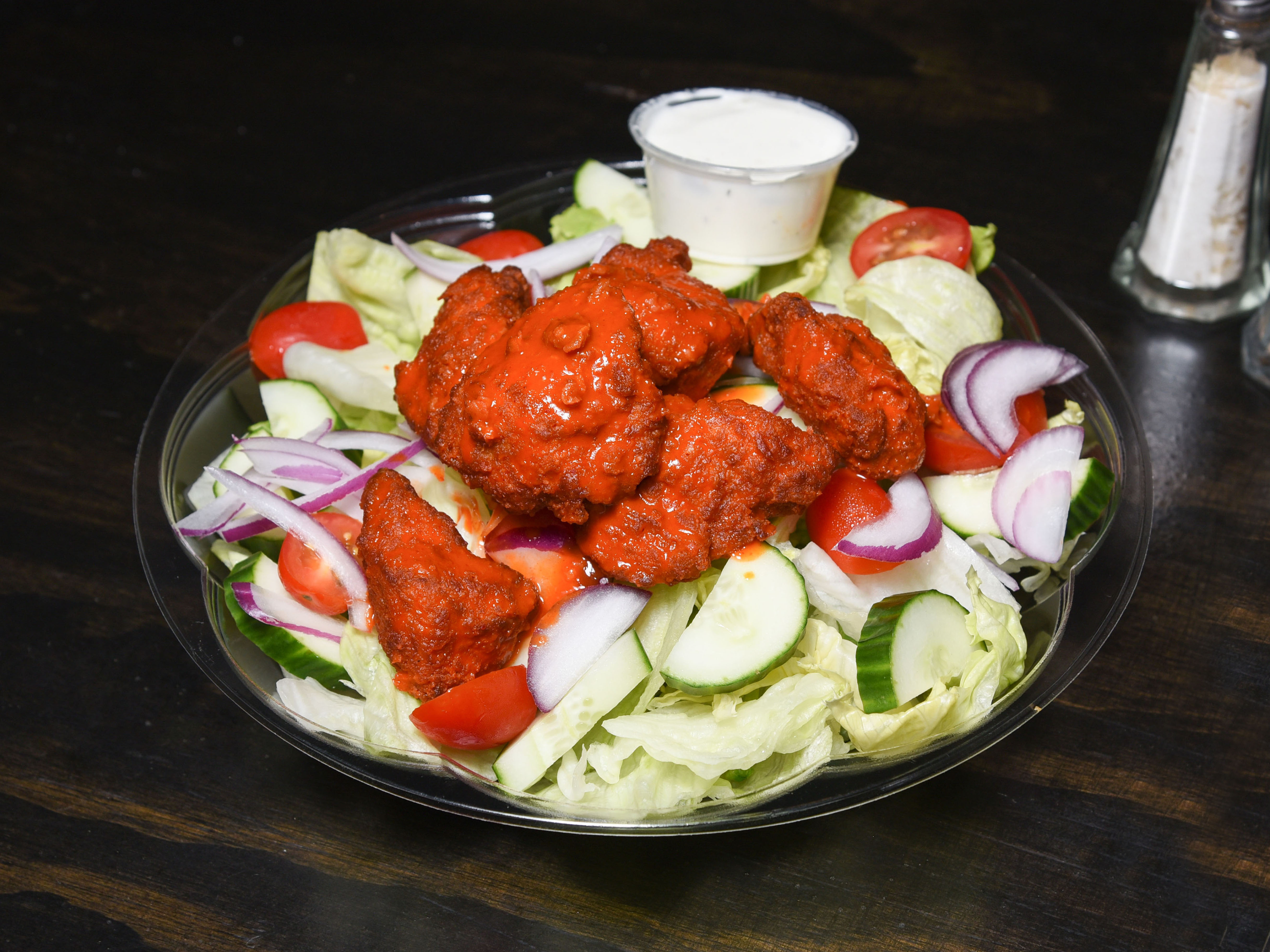 Order Buffalo Chicken Salad food online from Atomic wings store, New York on bringmethat.com
