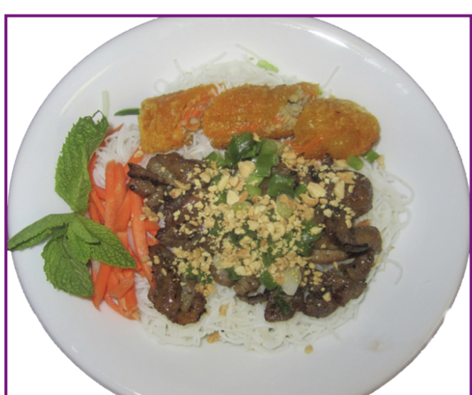 Order Bun Cha Gio Thit Nuong  food online from Pho And Cafe Anh Hong store, Upper Darby on bringmethat.com