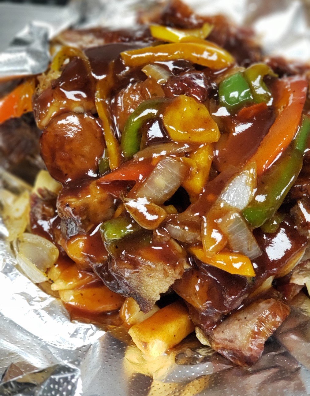 Order Sloppy Tip Bowl food online from Boonie Mac Shack store, Zion on bringmethat.com