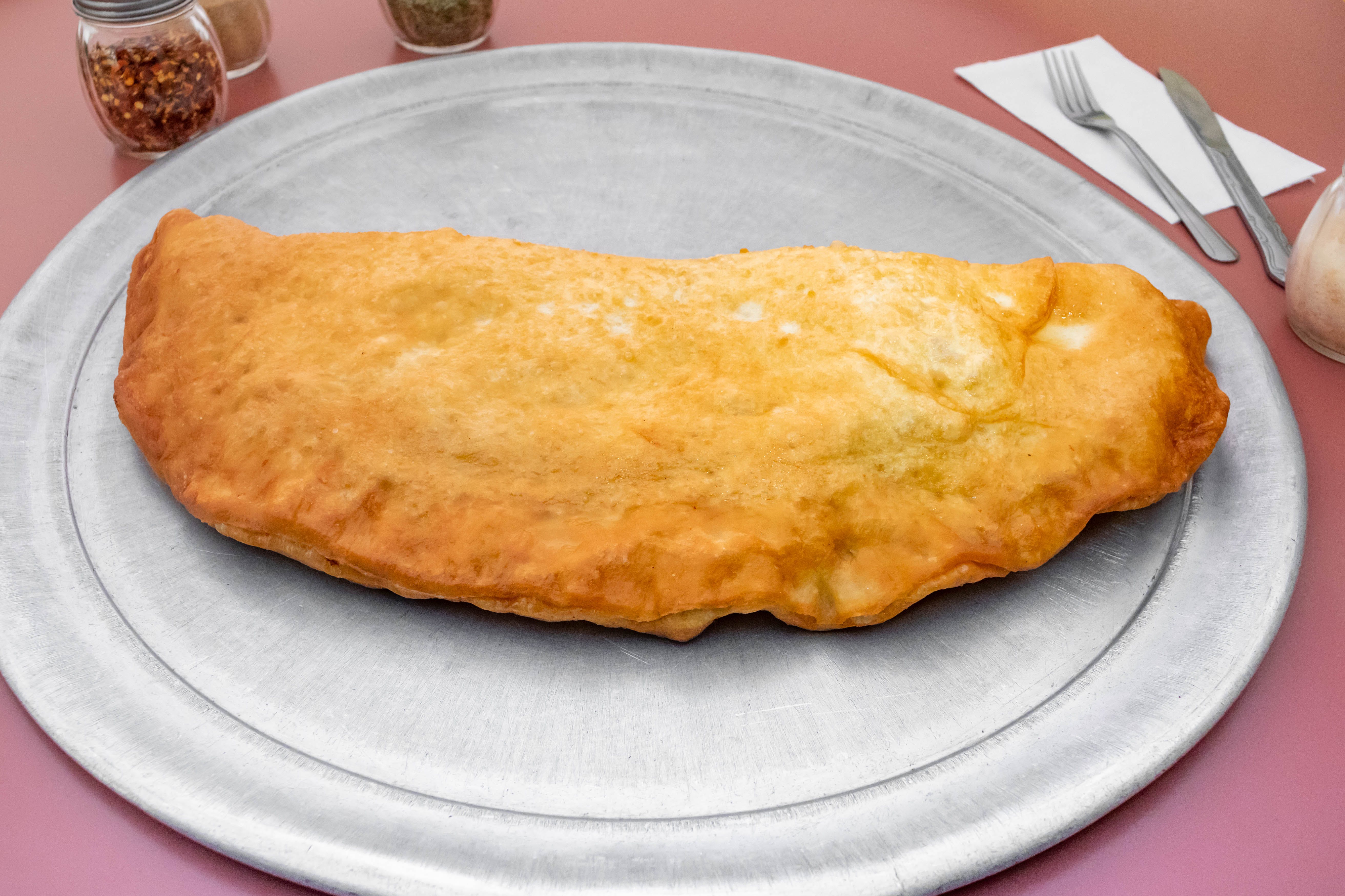 Order Cheese Calzone - Small food online from Sal Pizza store, Mt Holly on bringmethat.com