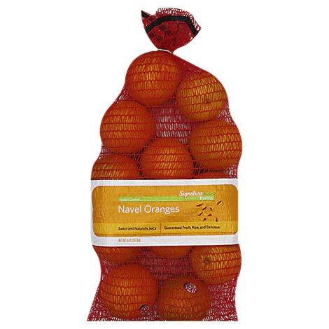Order Signature Farms · Navel Oranges (8 lb) food online from Safeway store, Dixon on bringmethat.com