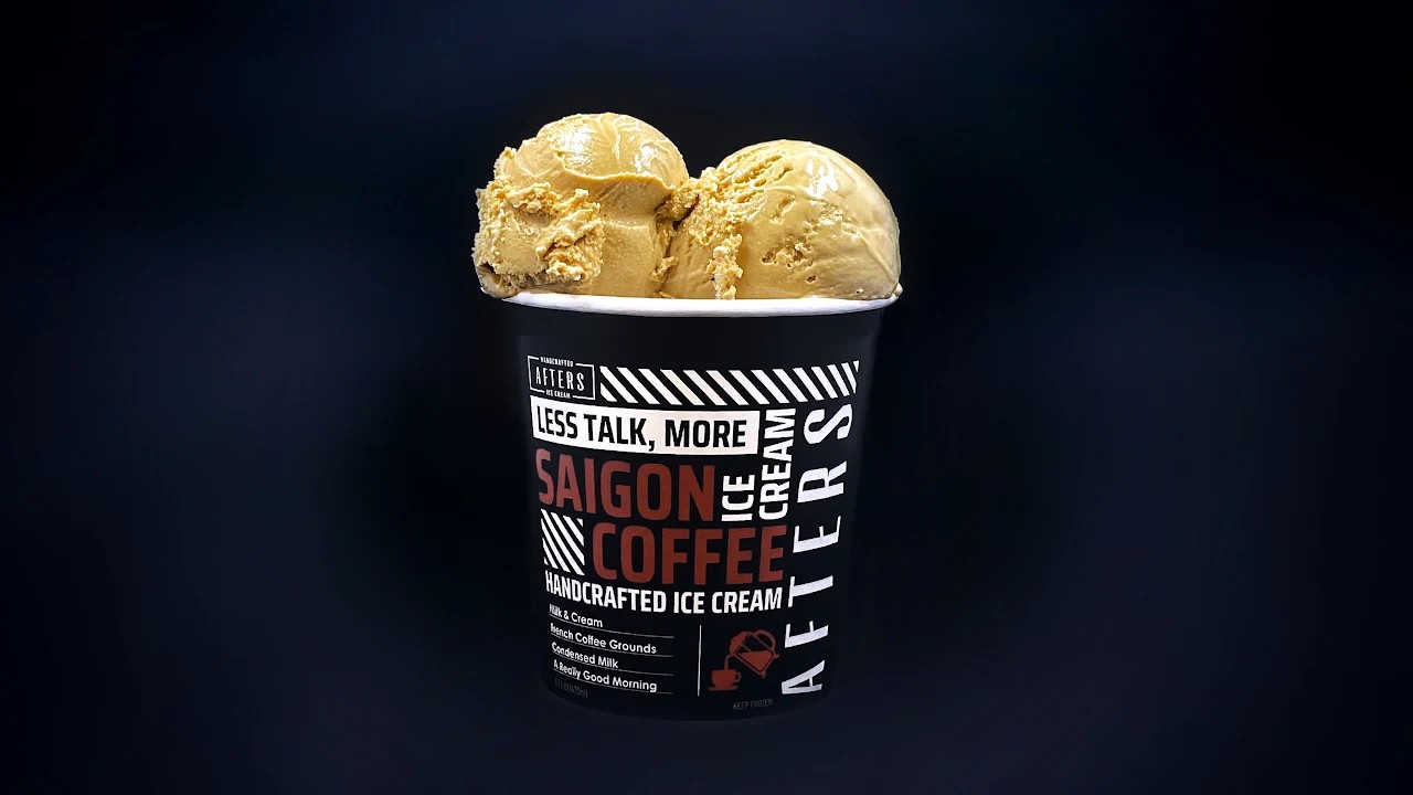 Order Saigon Coffee Pint food online from Afters Ice Cream store, Oxnard on bringmethat.com