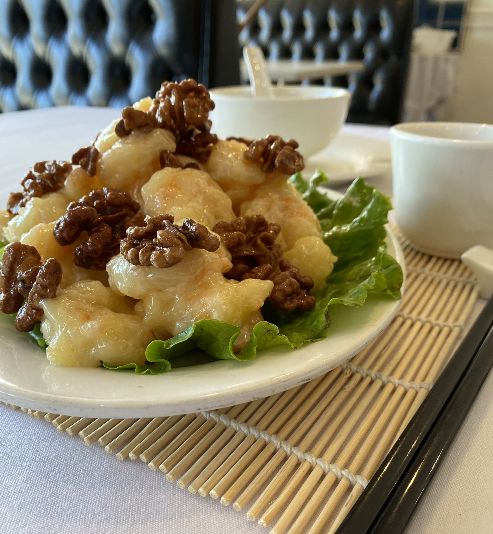 Order 65. Walnut Shrimp with Mayonnaise food online from Jiang Nan Spring store, Alhambra on bringmethat.com
