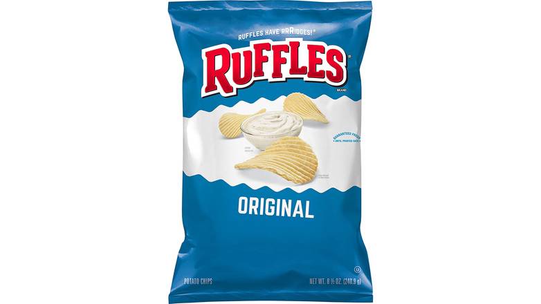 Order Ruffles Potato Chips Original food online from Route 7 Food Mart store, Norwalk on bringmethat.com