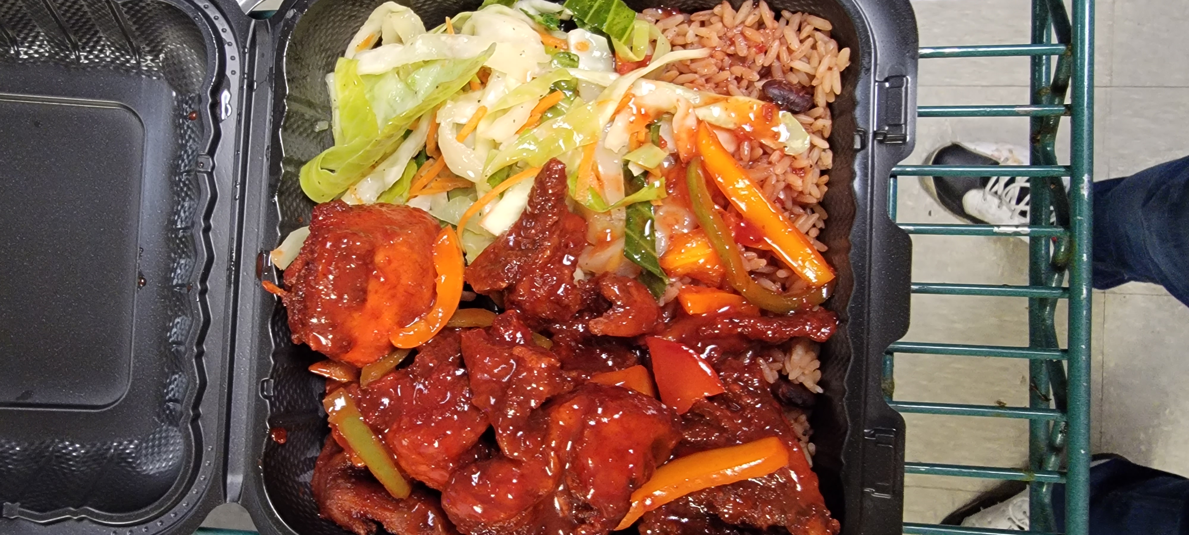 Order Sweet n Sour Chicken Meal food online from Nelz Jamaican Food And Wings store, York on bringmethat.com