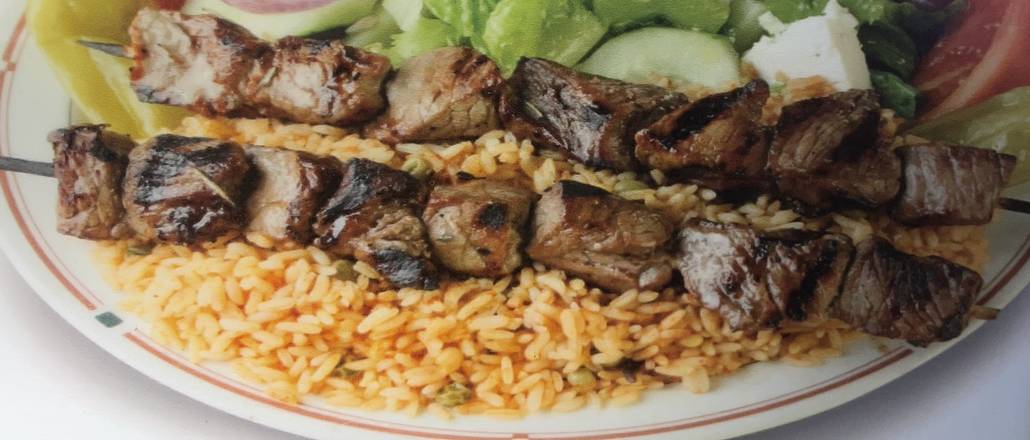 Order Beef Kebob food online from Harry's Cafe- Katella Ave store, Stanton on bringmethat.com