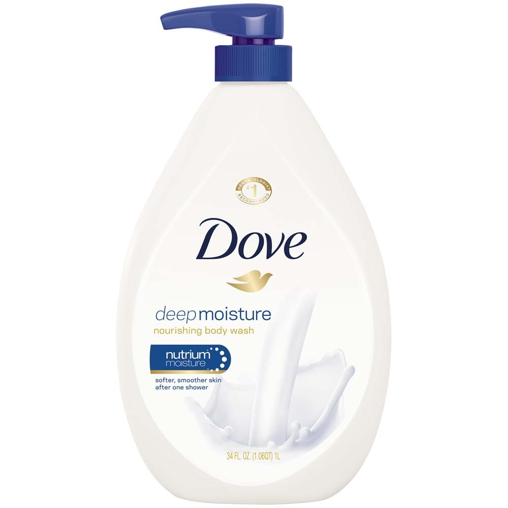 Order Dove Deep Moisture Body Wash with Nutrium-Moisture - 34 oz food online from Rite Aid store, MILLER PLACE on bringmethat.com