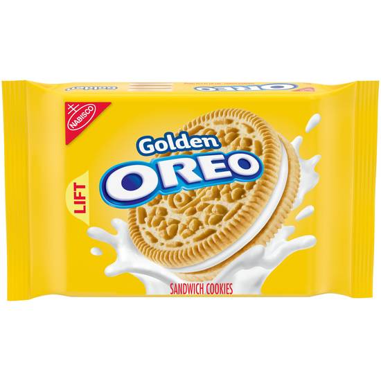 Order Oreo Golden Sandwich Cookies 14.3 OZ food online from CVS store, LIMA on bringmethat.com