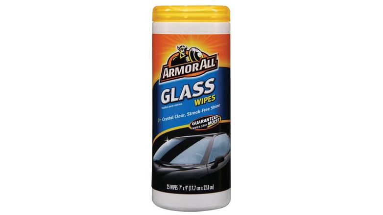 Order Armor All 8112260 Streak Free Glass Wipes, Assorted food online from Exxon Constant Friendship store, Abingdon on bringmethat.com