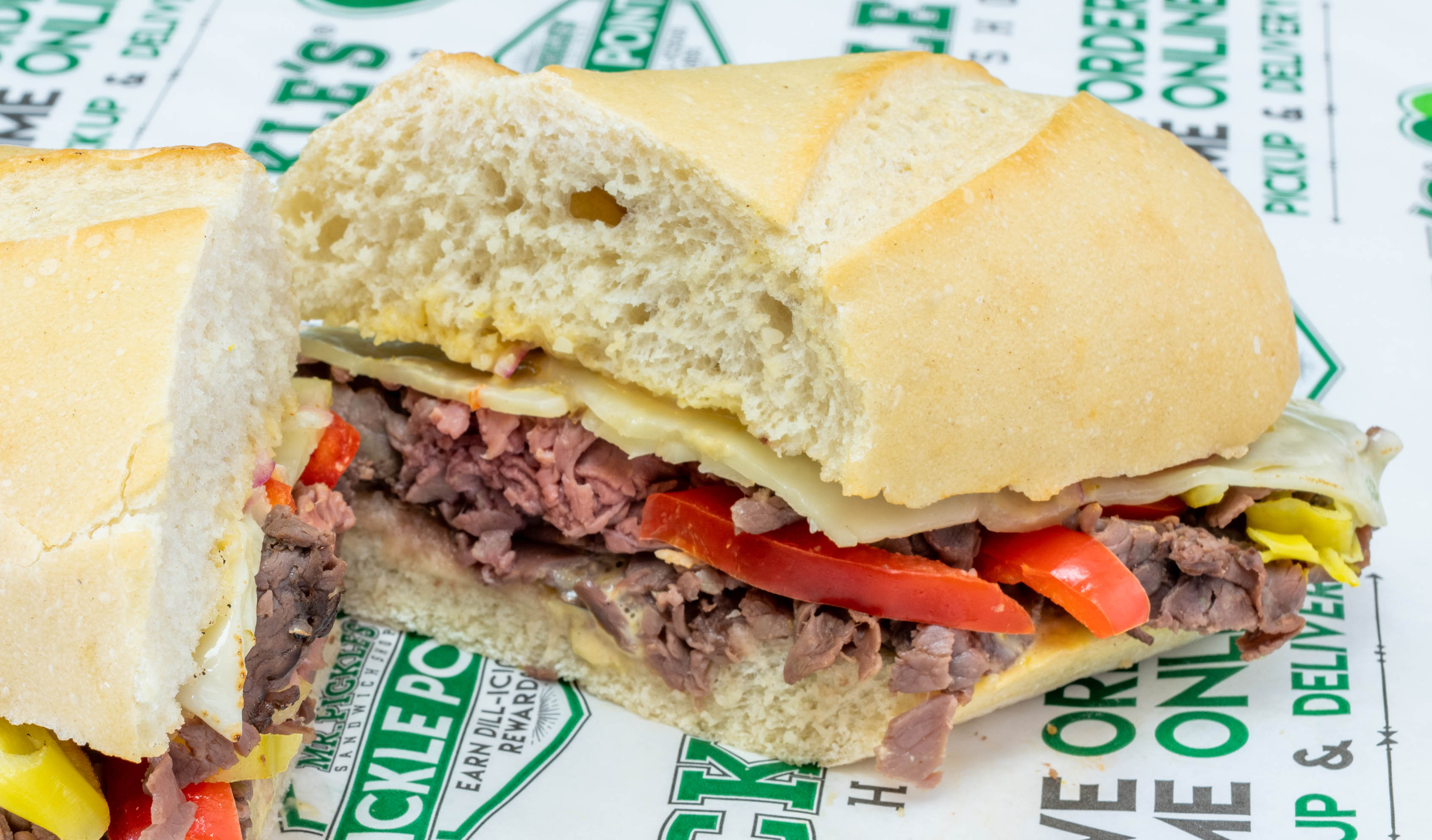 Order Baja Cheesesteak food online from Mr. Pickle Sandwich Shop store, Placerville on bringmethat.com