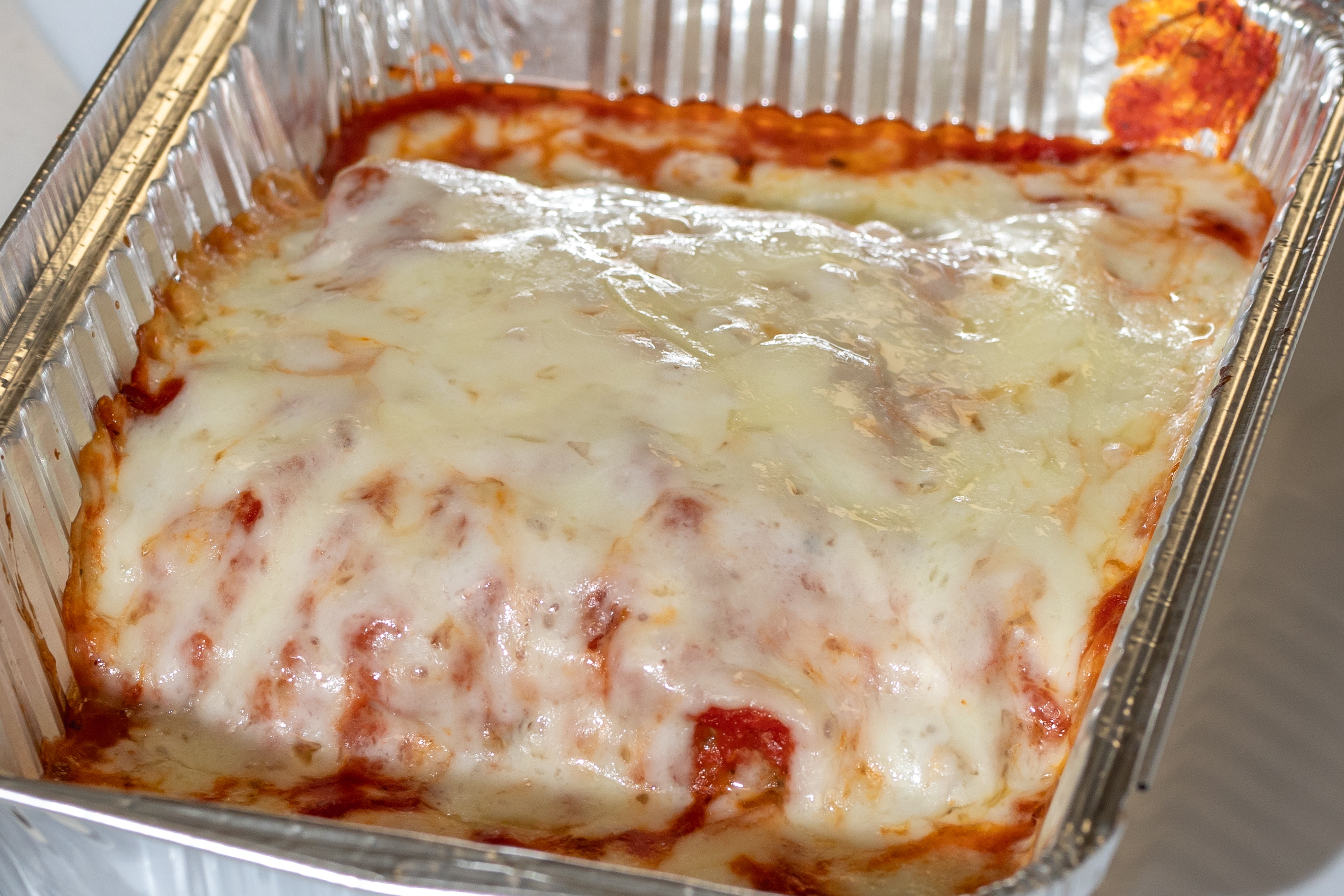 Order Baked Mostaccioli food online from Tortorice's Pizza & Catering store, Chicago on bringmethat.com