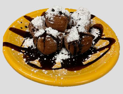 Order Chocolate Beignets food online from Tios Mexican Cafe store, Columbia on bringmethat.com