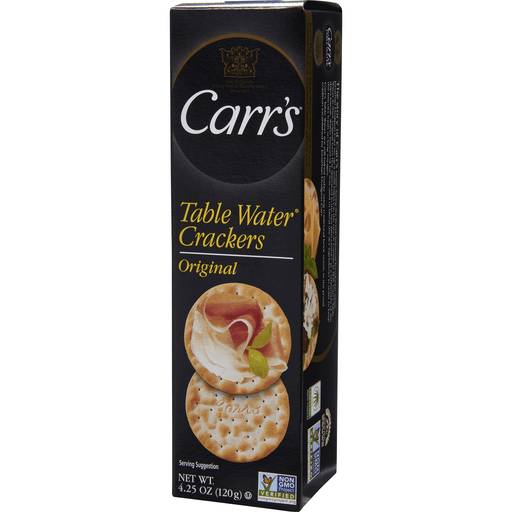 Order Carr's Table Water Crackers (4.25 OZ) 144 food online from Bevmo! store, Pasadena on bringmethat.com