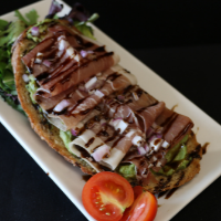 Order Fig and Prosciutto Avocado Toast food online from Simply Vanilla Gourmet store, Lynchburg on bringmethat.com