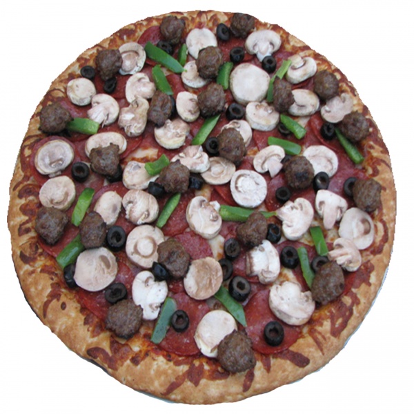 Order #3 Combination Pizza food online from Bona Pizza store, San Jose on bringmethat.com