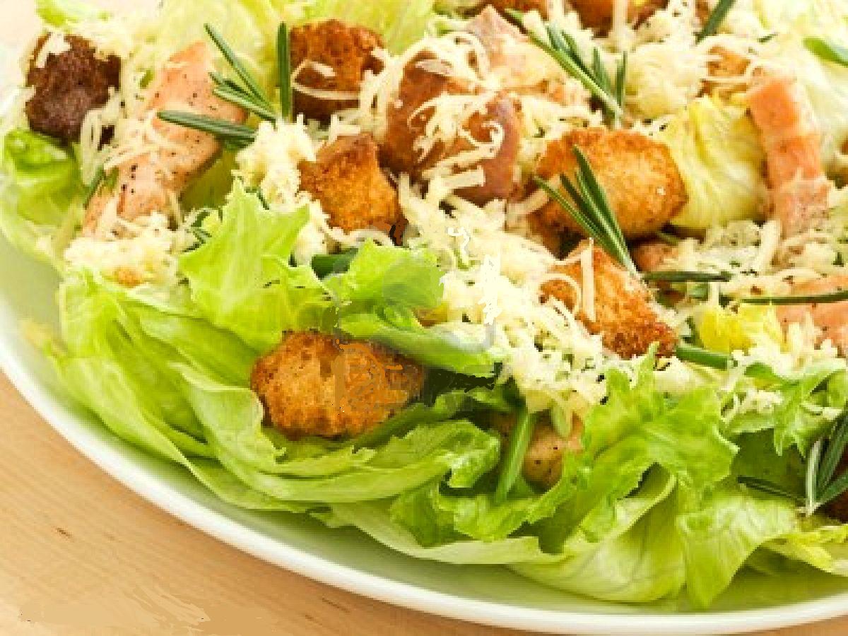 Order Caesar Salad food online from Pizza Etc store, Haverhill on bringmethat.com