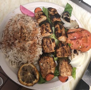 Order Shish Tawook Lunch food online from Shawarma House store, Westland on bringmethat.com