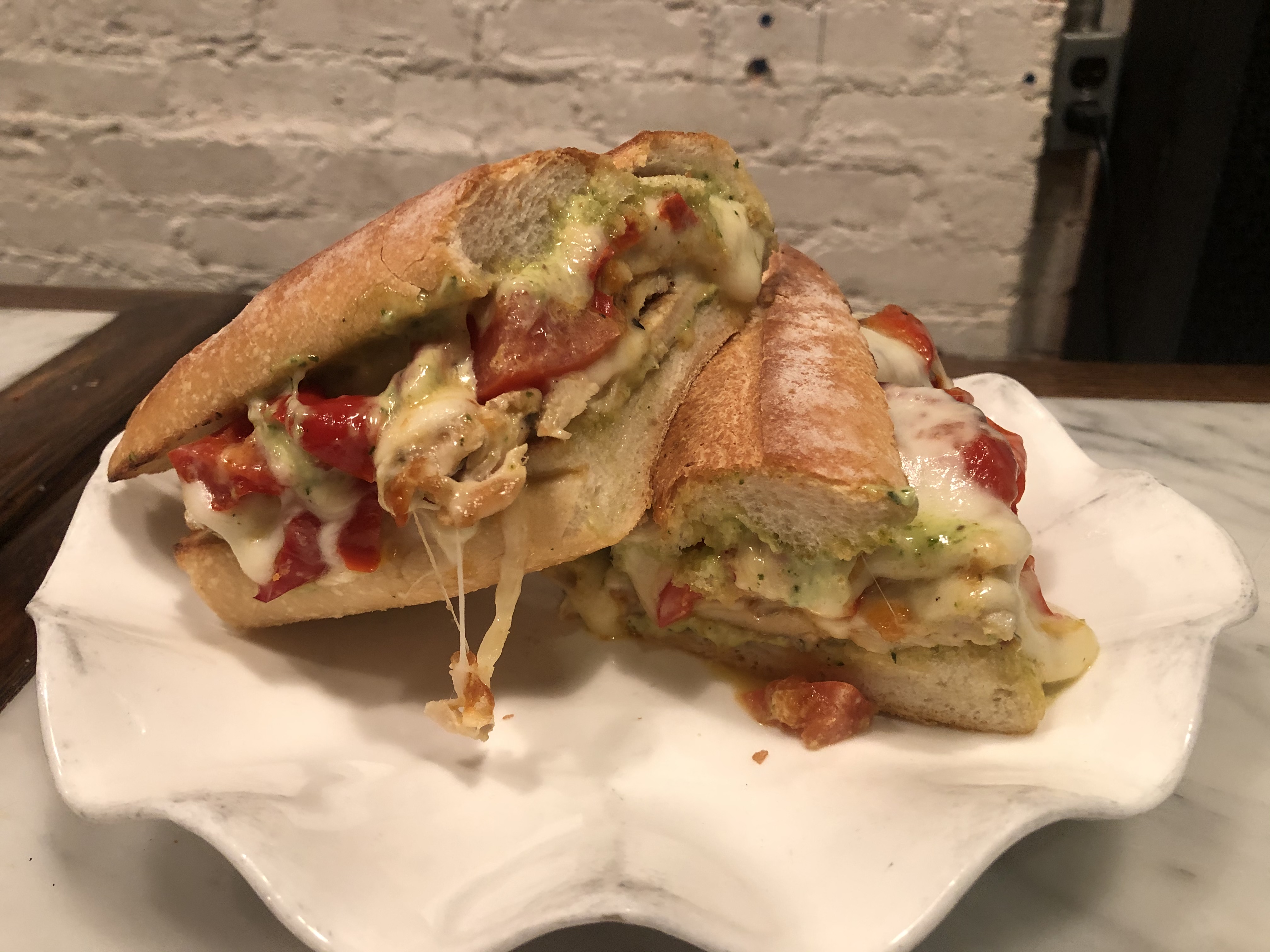 Order Grilled Chicken Sandwich food online from Il Mattone store, New York on bringmethat.com