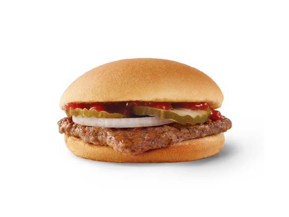 Order Jr. Hamburger food online from Wendy store, Inverness on bringmethat.com