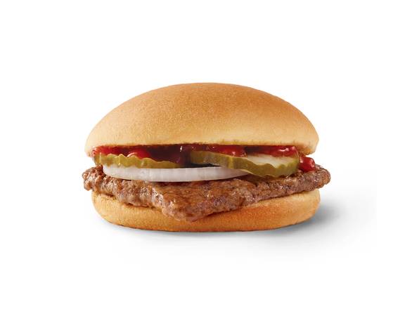 Order Jr. Hamburger food online from Wendys store, GAHANNA on bringmethat.com