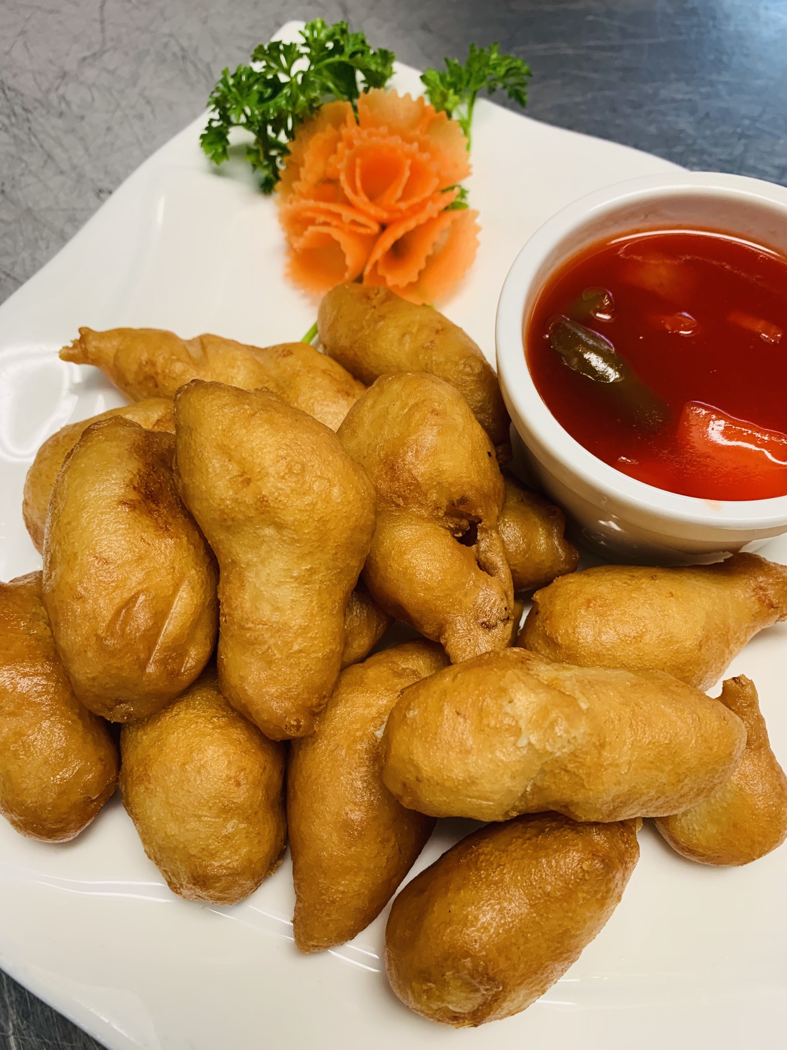 Order Sweet and Sour Chicken food online from Suki 28 store, New York on bringmethat.com