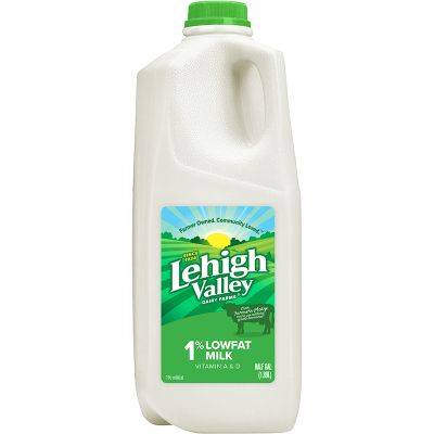 Order Lehigh 1% Low-Fat Milk Half Gallon food online from 7-Eleven store, Lakewood on bringmethat.com
