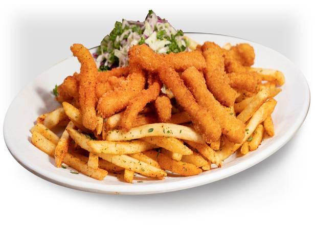 Order BREADED CALAMARI PLATE food online from California Fish Grill store, Lake Forest on bringmethat.com