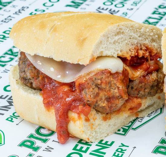 Order Meatball food online from Mr. Pickle Sandwich Shop store, Livermore on bringmethat.com