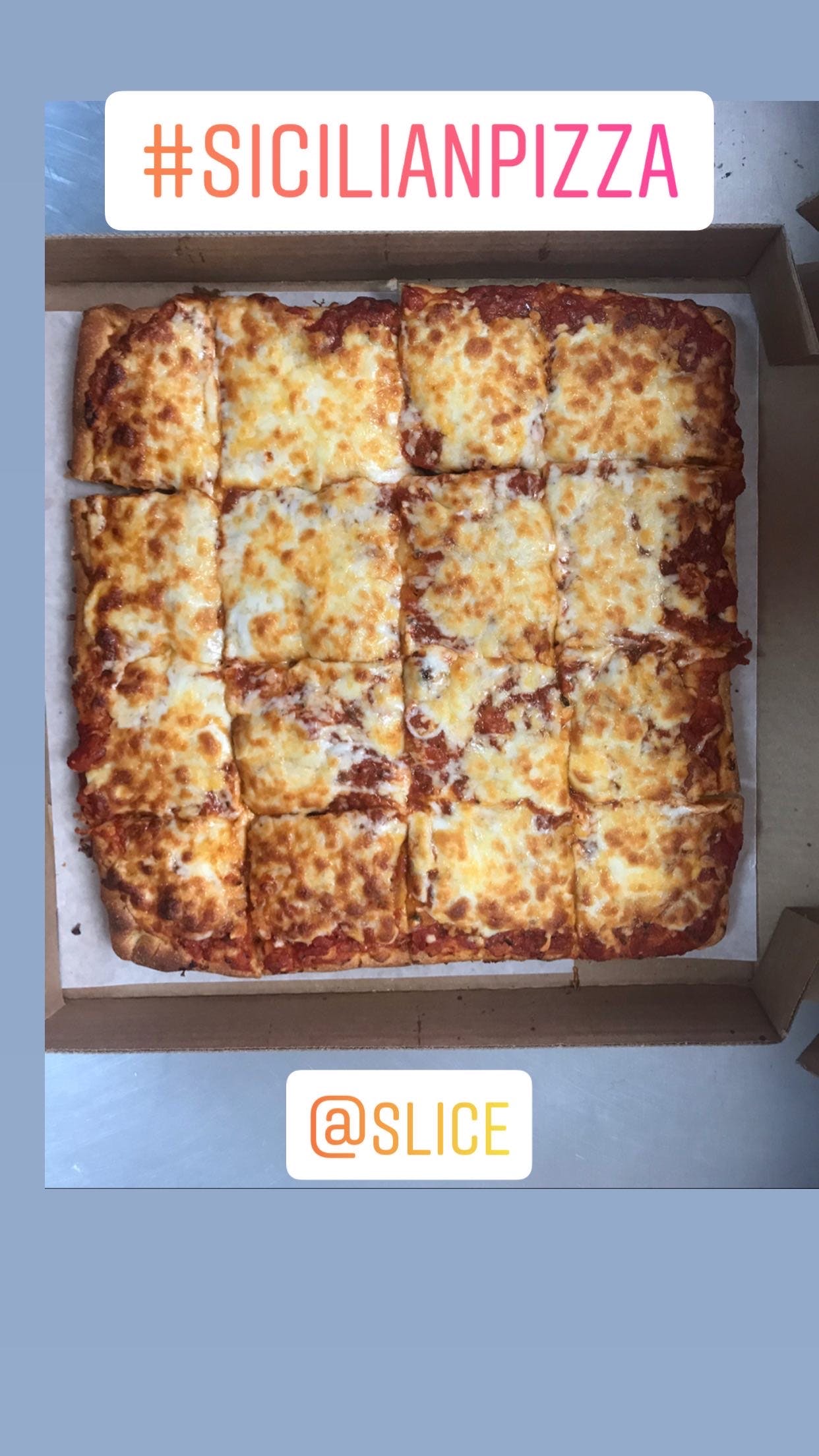 Order Sicilian Cheese Pizza (Thick) - Sicilian / Square food online from Argentos Pizza store, Buckeye on bringmethat.com