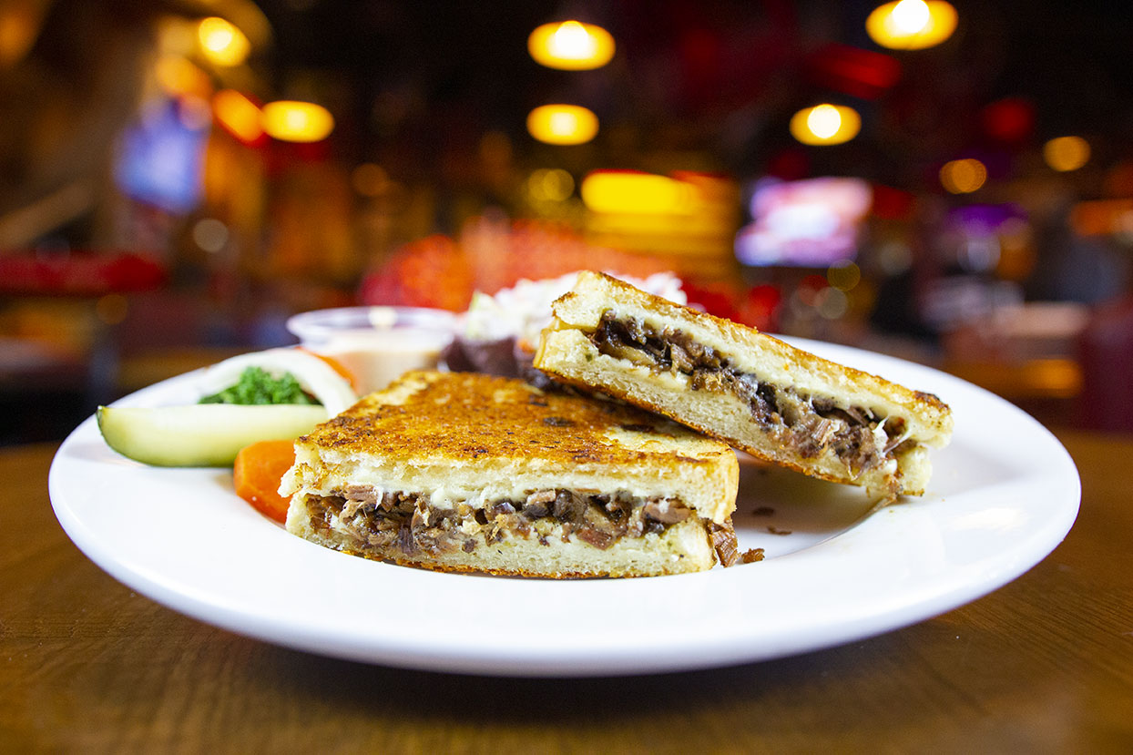 Order Brisket Grilled Cheese food online from Little Waldorf Saloon store, Reno on bringmethat.com