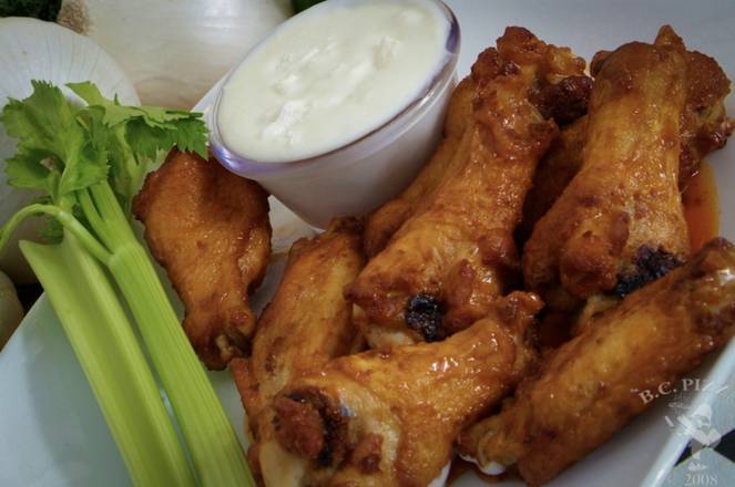 Order Chicken Wings food online from B.C. Pizza store, Grand Rapids on bringmethat.com