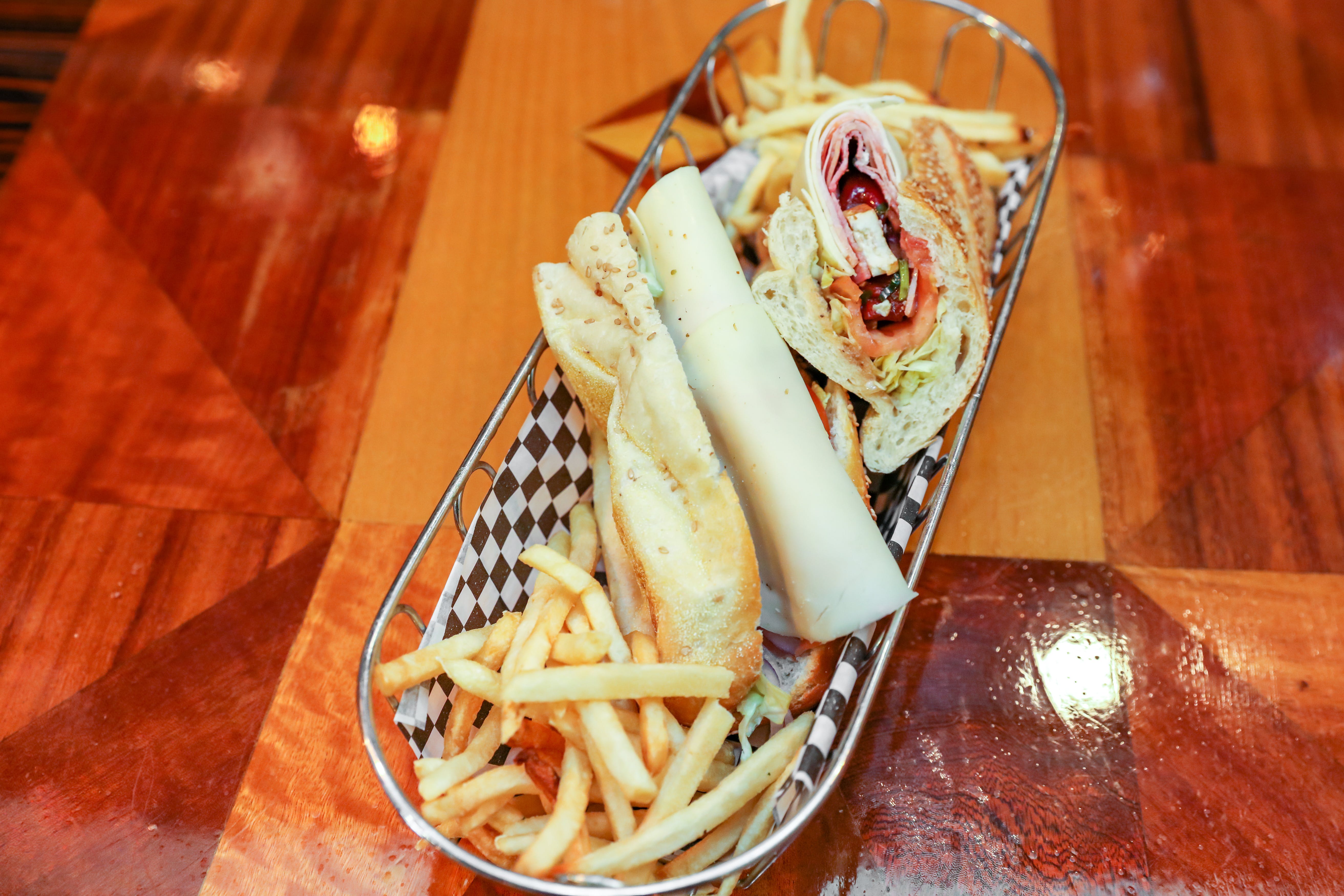 Order The AC Italian Sandwich - 9" food online from Mama Mia Ristorante store, Marmora on bringmethat.com