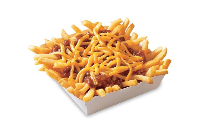 Order Classic Chili Cheese Fries food online from Wienerschnitzel store, Las Vegas on bringmethat.com