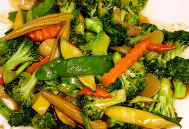 Order C1. Mixed Vegetable Dinner Combo food online from Spring Garden store, Clifton on bringmethat.com