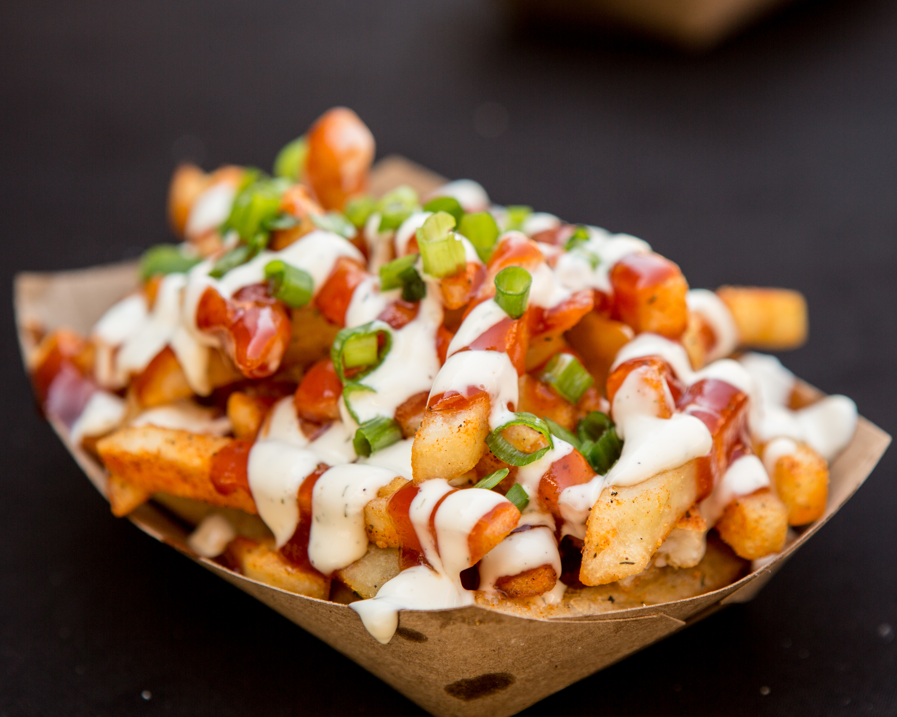 Order Bourbon Ranch Fries  food online from Cafe Bourbon St. store, Atlanta on bringmethat.com